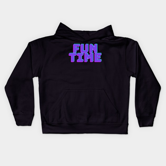 fun time Kids Hoodie by Mayumi's Corner